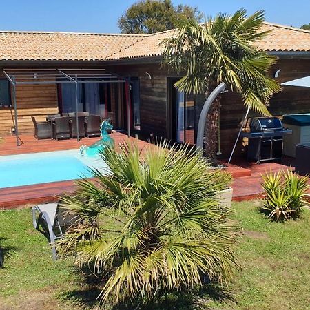 Villa Avec Piscine Chauffee Moliets-et-Maa Ngoại thất bức ảnh