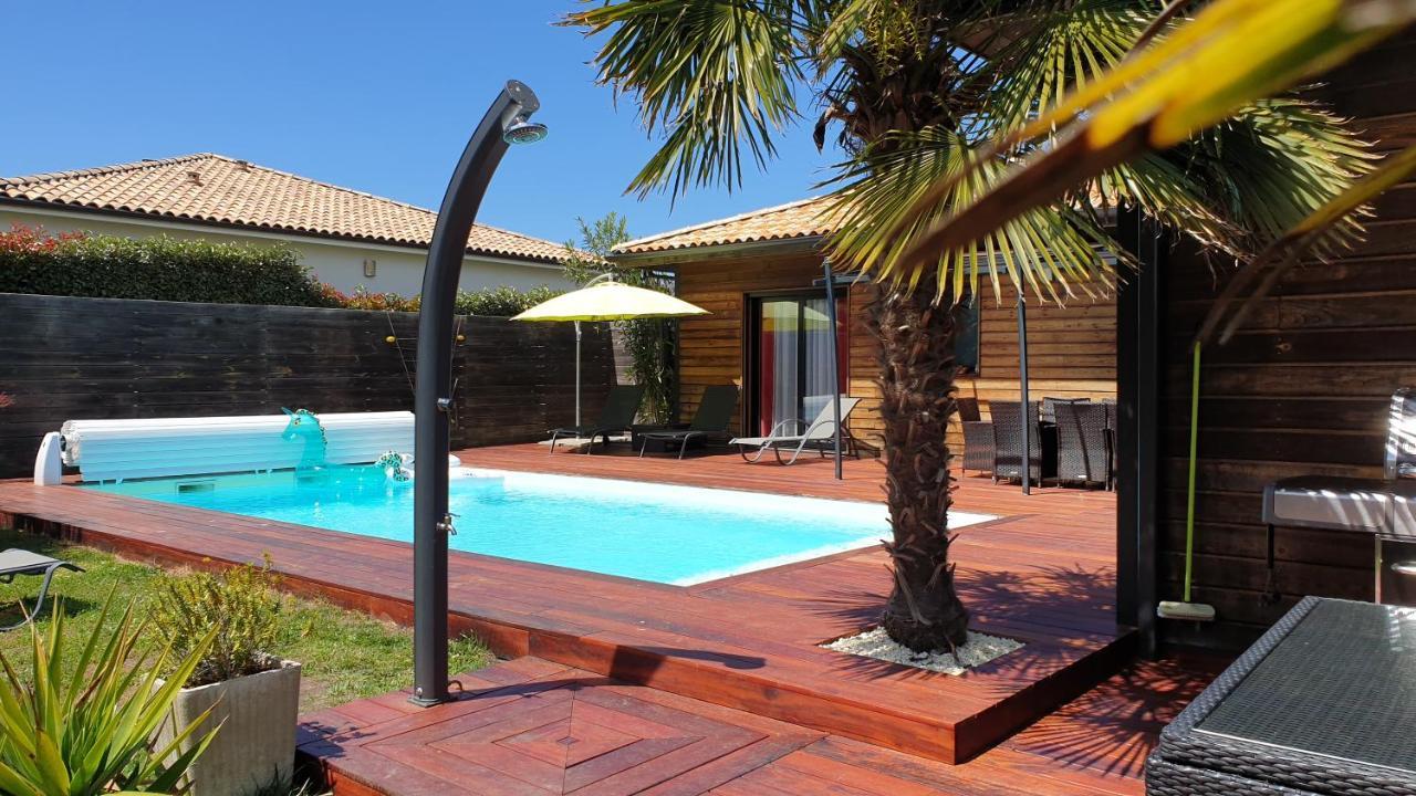 Villa Avec Piscine Chauffee Moliets-et-Maa Ngoại thất bức ảnh