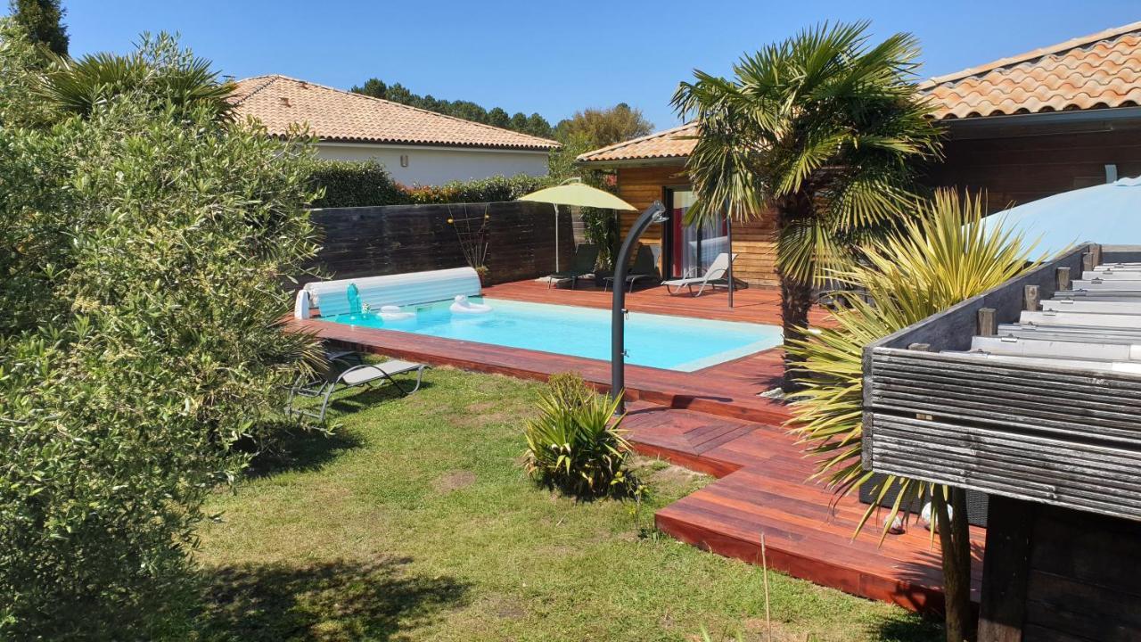 Villa Avec Piscine Chauffee Moliets-et-Maa Ngoại thất bức ảnh